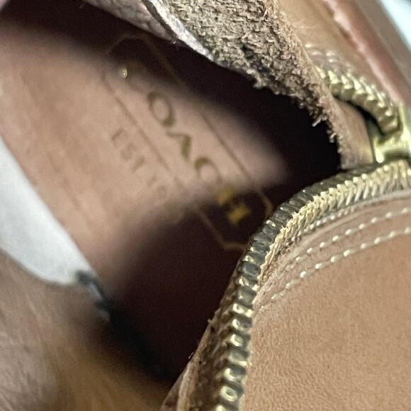 Coach Laguna Riding Boots Leather Knee High Equestrian Brown Flat 6.5 - Picture 9 of 9